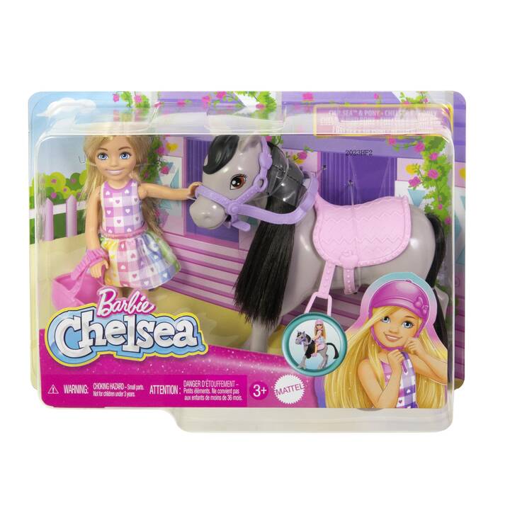 BARBIE Barbie Chelsea & Pony