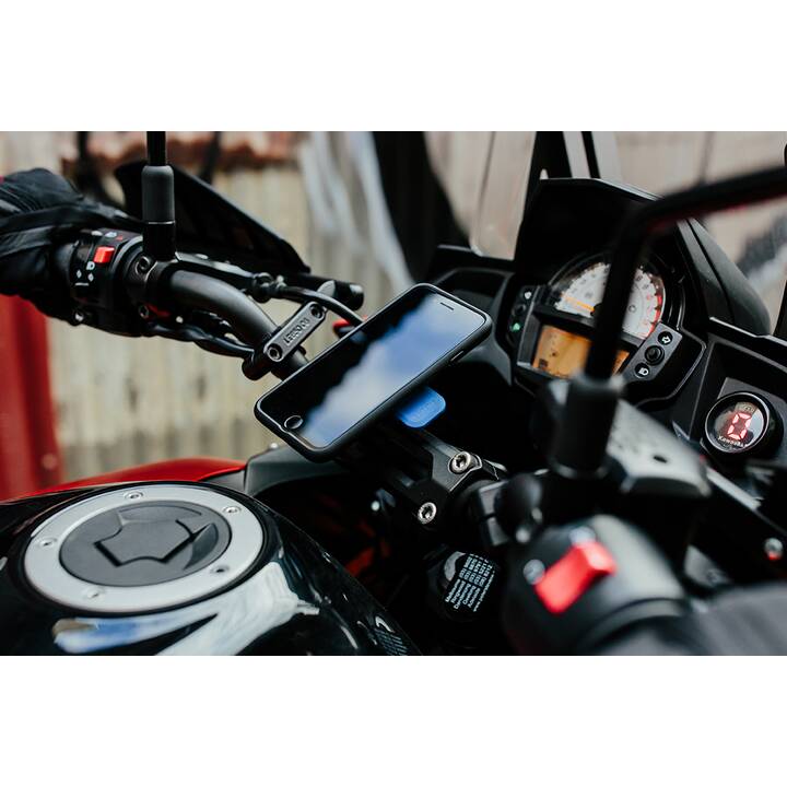 QUAD LOCK Motorcycle Mount V2 Supporto da veicolo (Blu, Nero)