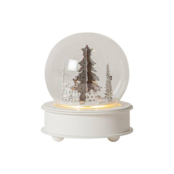 STAR TRADING Figurine lumineuse de Noël Grauberg (Flocon de neige, Arbre, Père Noël, 4 LEDs)