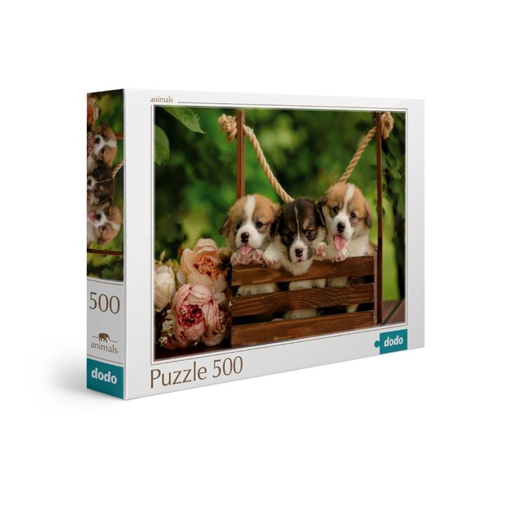 DODO Waliser Corgi-Welpen Puzzle (500 pezzo)