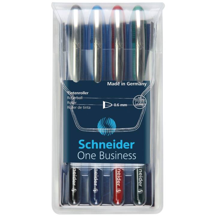 SCHNEIDER Tintenroller One Business (Blau, Grün, Schwarz, Rot)