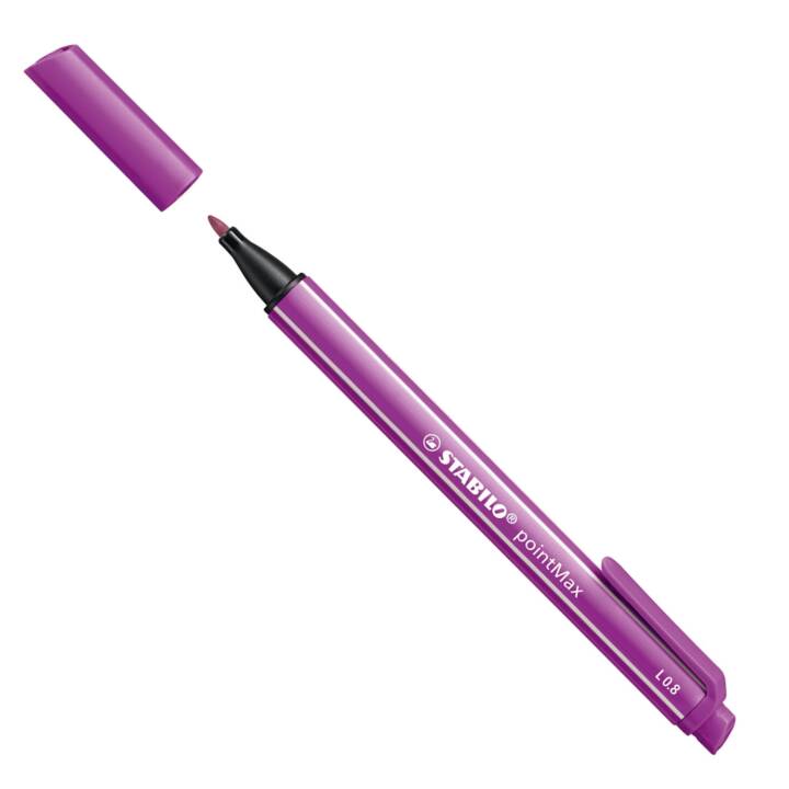 STABILO Premium Fineliner, pointe 0,8 mmMax, violet