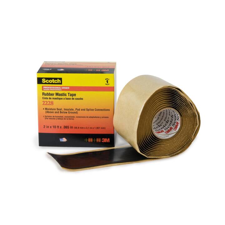 3M Isolierband Rubber Mastic (25 mm x 3 m, 1 Stück)