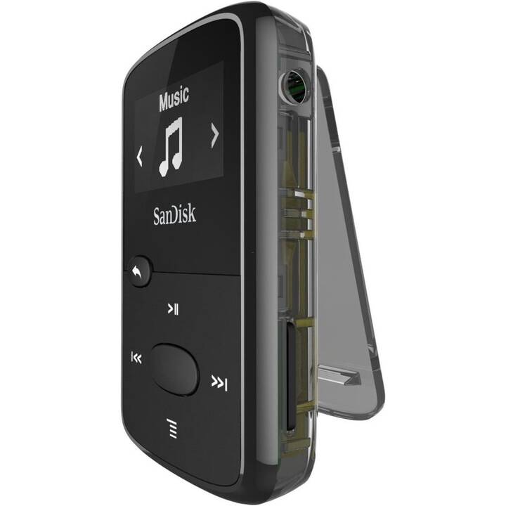 SANDISK MP3-Player Clip Jam (8 GB, Schwarz)