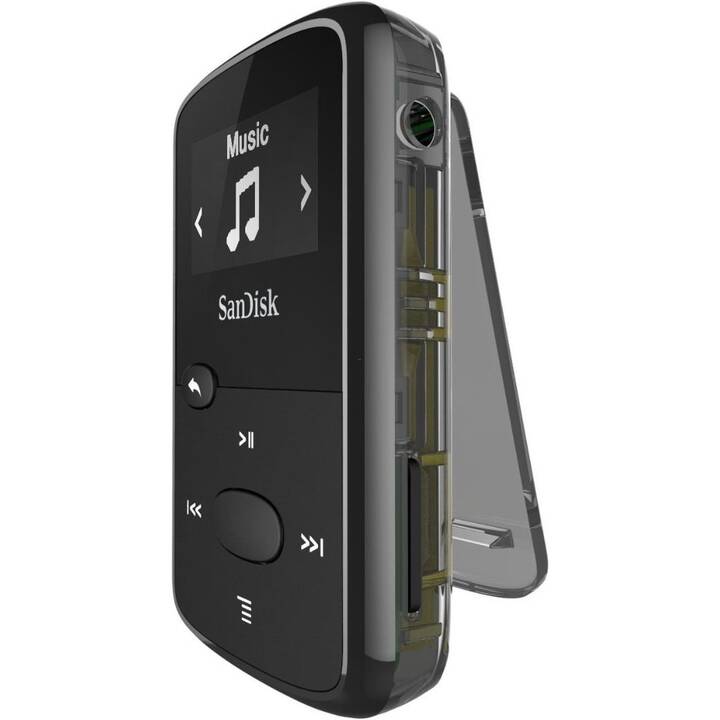 SANDISK MP3Player Clip Jam (8 GB, Schwarz) Interdiscount