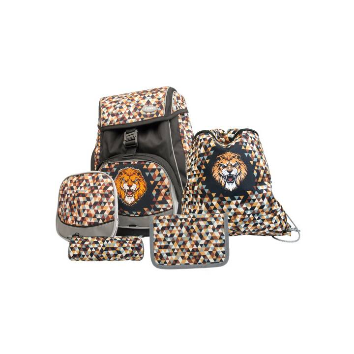 FUNKI Jeu de sacoches Joy-Bag Wild Lion (15 l, Multicolore)