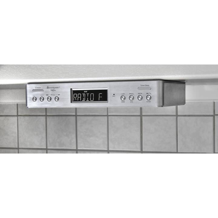 SOUNDMASTER UR2045SI Radio pour cuisine / -salle de bain (Argent)