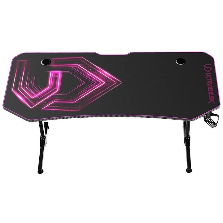 ULTRADESK Table de gaming Pink Table