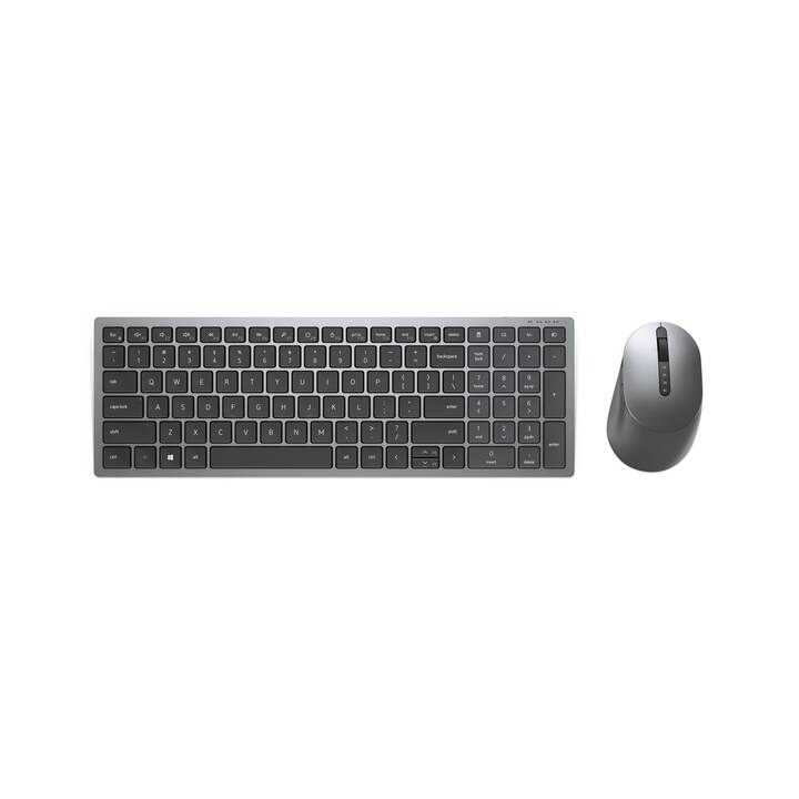 DELL KM7120W-GY-GER (Bluetooth, USB, Allemagne, Sans fil)