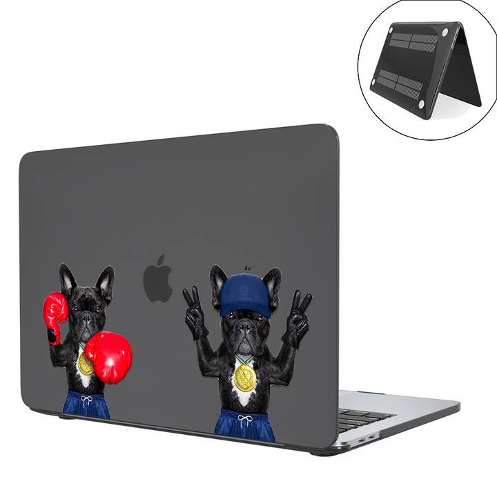 EG coque pour MacBook Pro 13" (2019) - multicolore - chiens