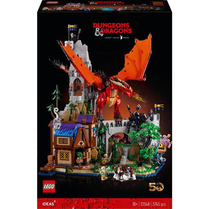 LEGO Ideas Dungeons & Dragons: Il racconto del Drago Rosso (21348, Difficile da trovare)