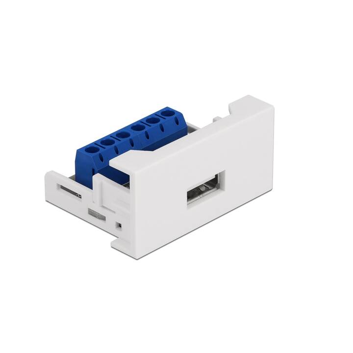DELOCK Easy 45 Adaptateur ( USB 2.0 de type A, Bloc de jonction)