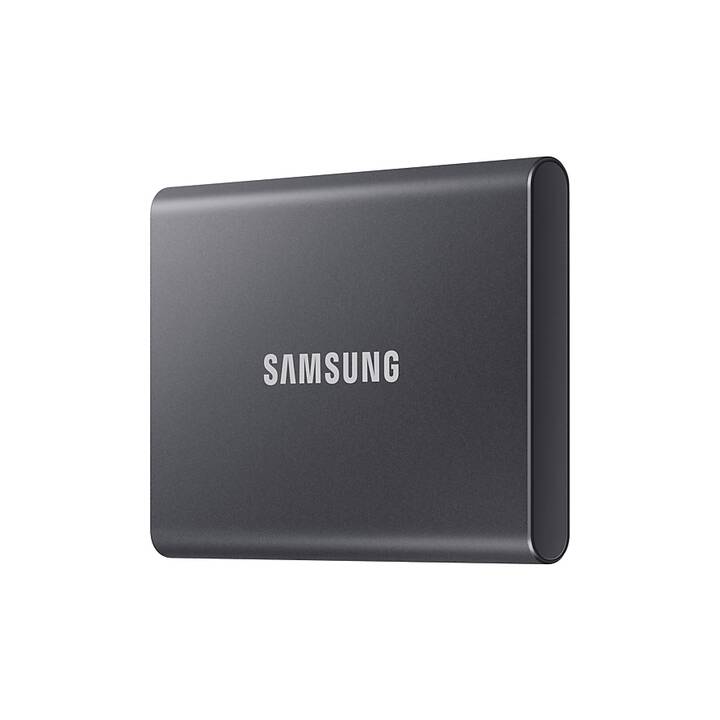 SAMSUNG Portable SSD T7 (USB Typ-C, 1000 GB, Grau)