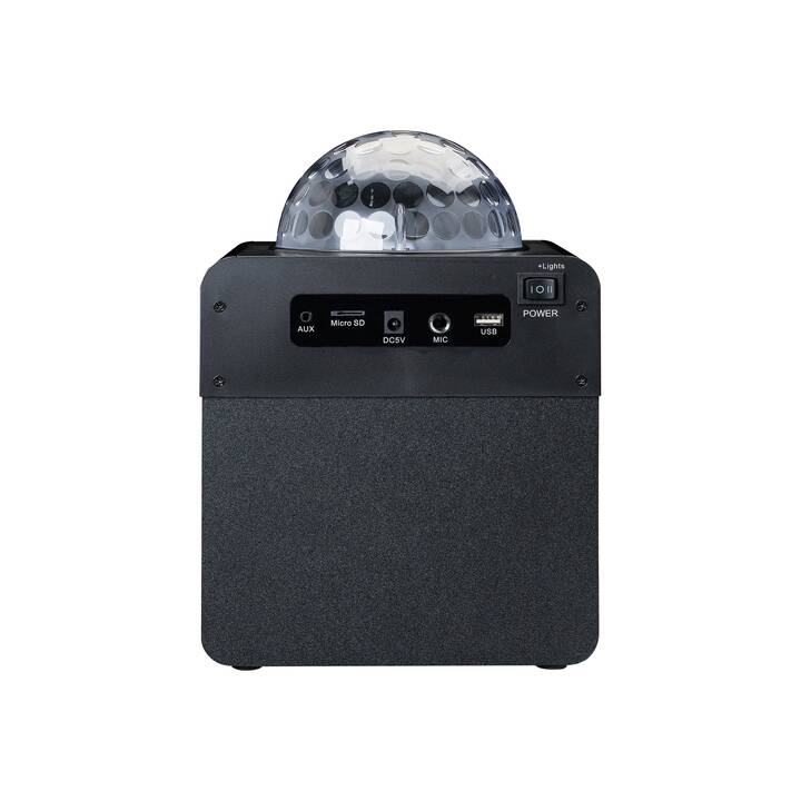 LENCO BTC-055BK (8 W, Bluetooth-Lautsprecher, Schwarz)