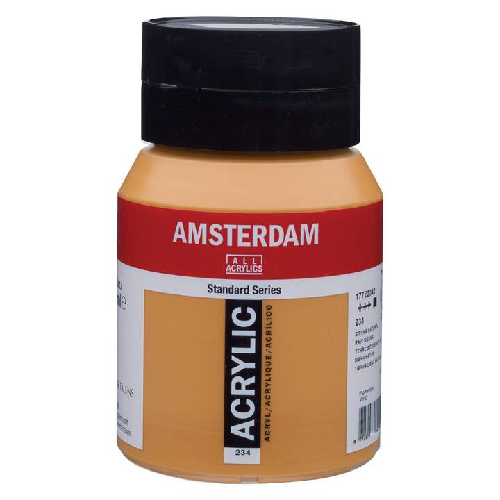 AMSTERDAM Colore acrilica 234 Siena (500 ml, Marrone, Natura)