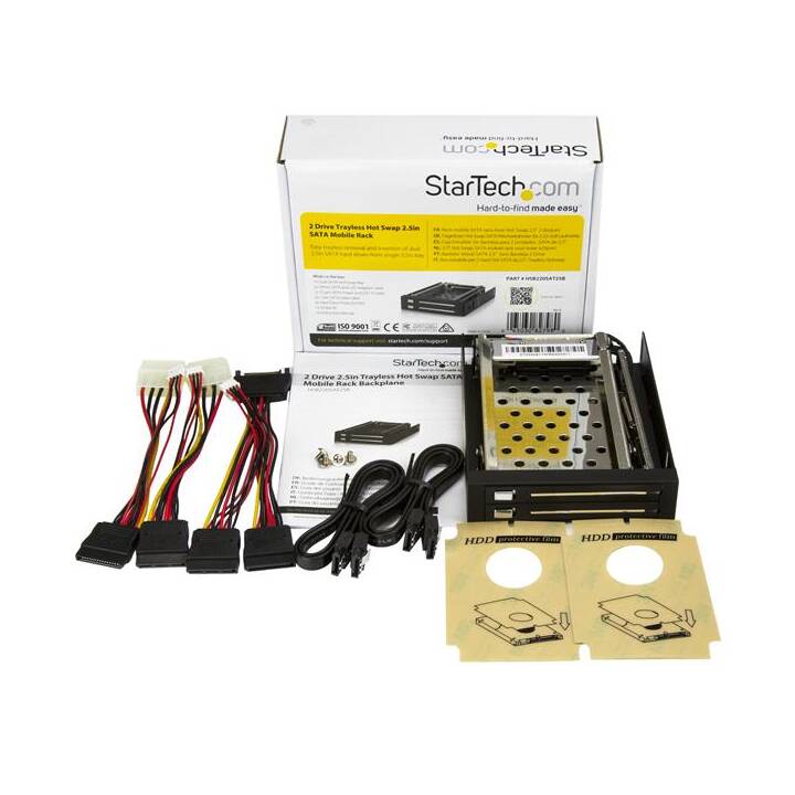 STARTECH.COM Cadre amovible (2 x SATA)