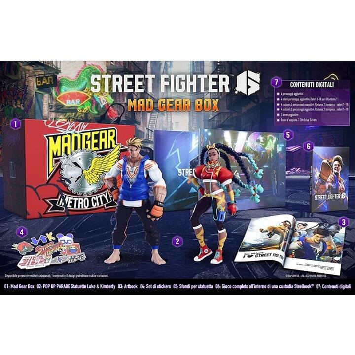 Street Fighter 6 - Mad Gear Box Collector's Edition (DE, IT, EN, FR)