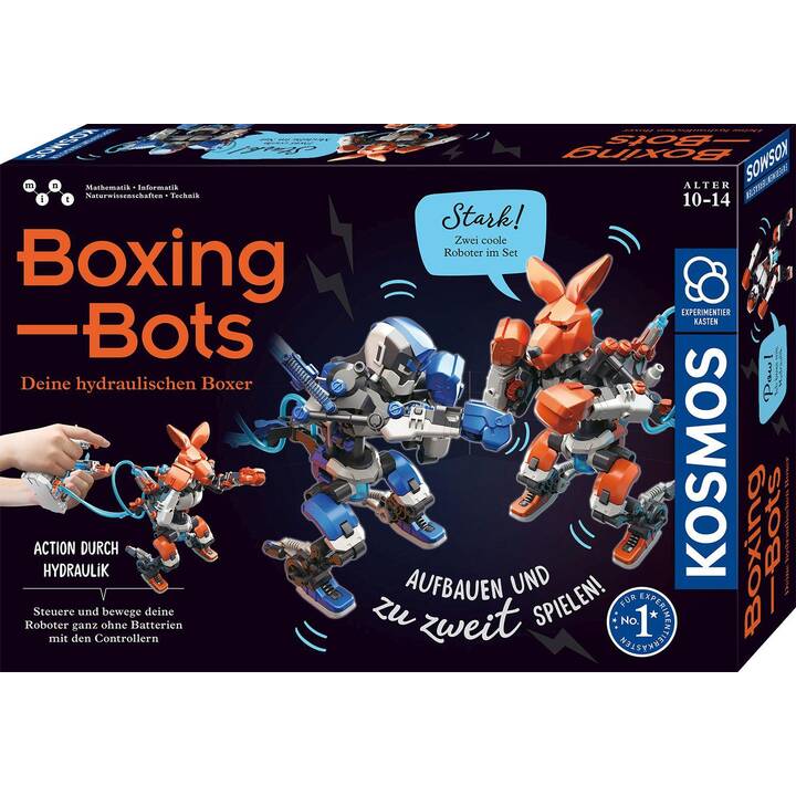 KOSMOS  Boxing Bots Experimentierkasten (Elektronik und Energie)
