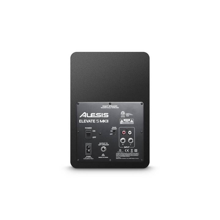 ALESIS Elevate 5 MK2 (40 W, Monitorlautsprecher, Schwarz)