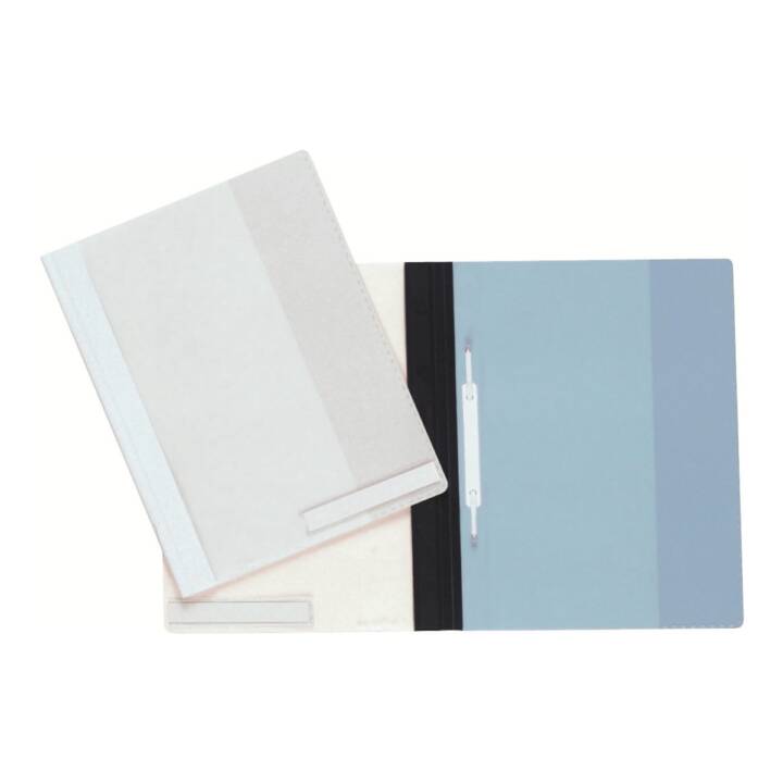 DURABLE Dossiers chemises (Transparent, Bleu, A4, 1 pièce)