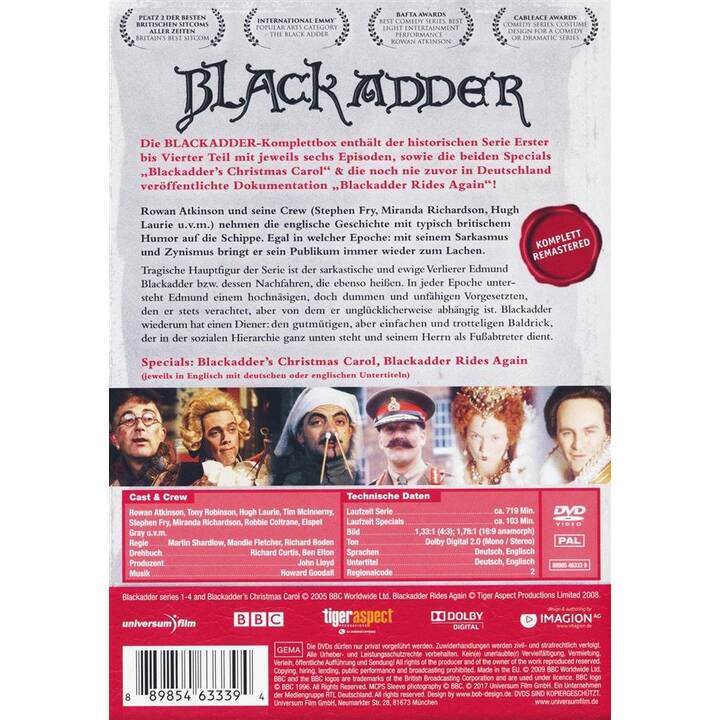 Black Adder - Die komplette Serie (DE, EN)