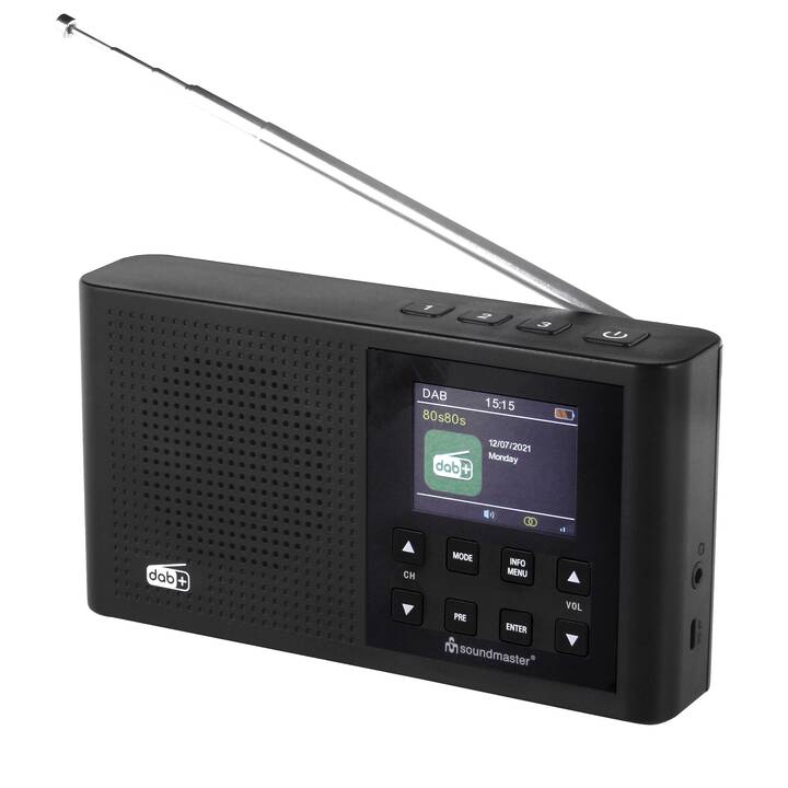 SOUNDMASTER DAB165SW Radio digitale (Nero)