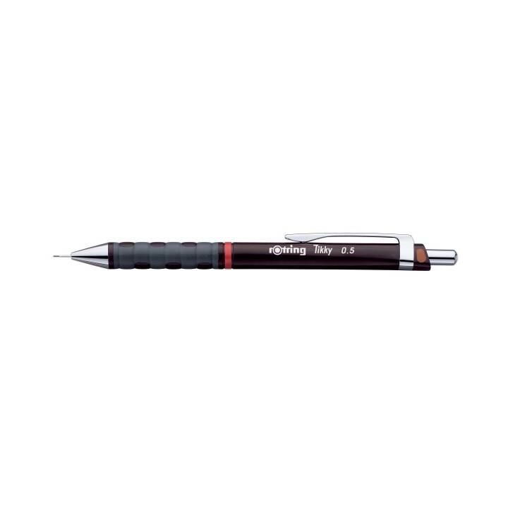 Crayon ROTRING Tikky 0,50mm rouge vin