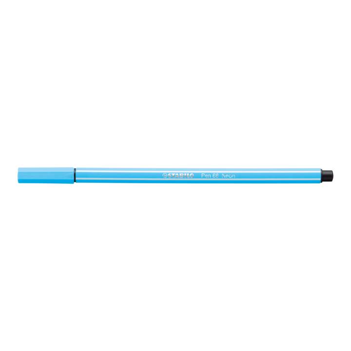 STABILO 68  Crayon feutre (Bleu, 1 pièce)