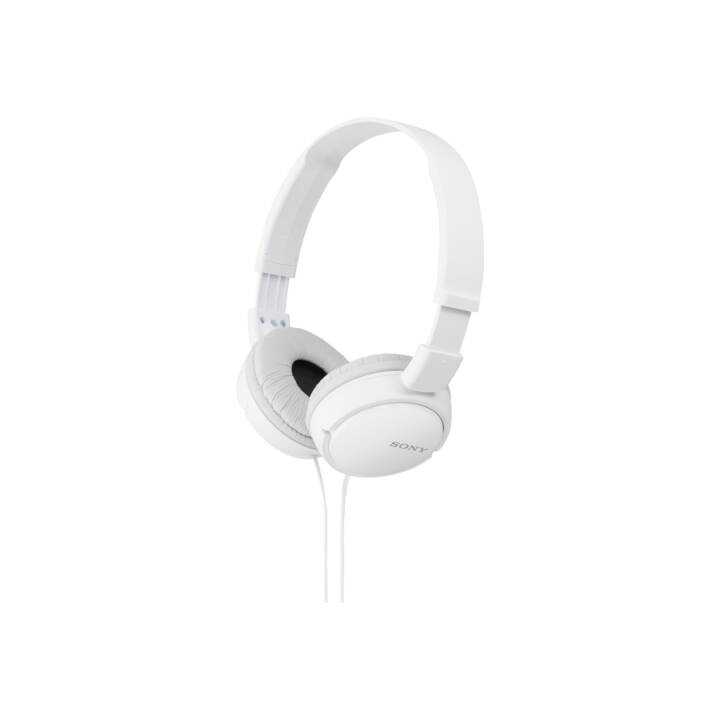 SONY MDR-ZX110APW (On-Ear, Blanc)