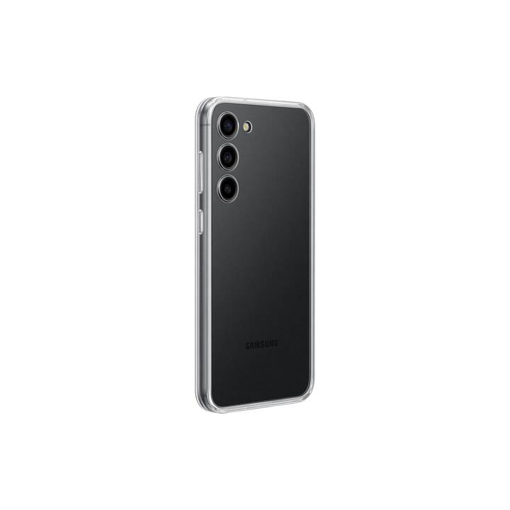 SAMSUNG Backcover Frame (Galaxy S23+, Transparent, Schwarz)