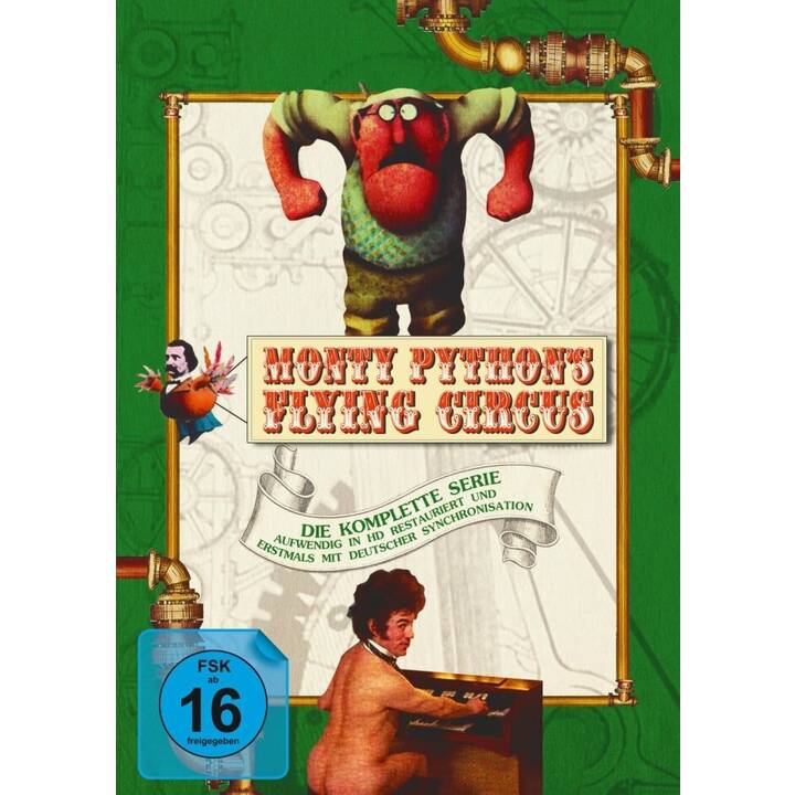 Monty Python's Flying Circus - Die komplette Serie Saison 1 - 4 (DE, EN)
