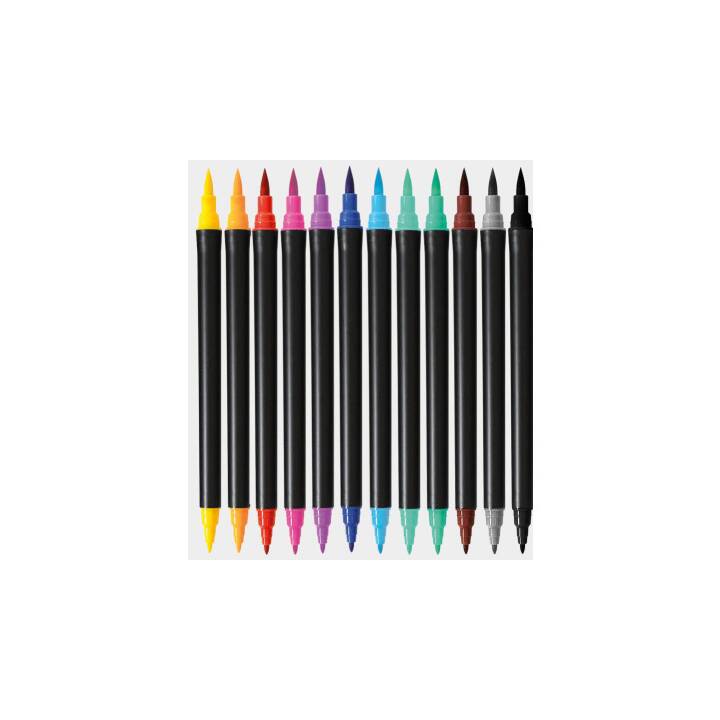 I AM CREATIVE Crayon feutre (Coloris assortis, 12 pièce)