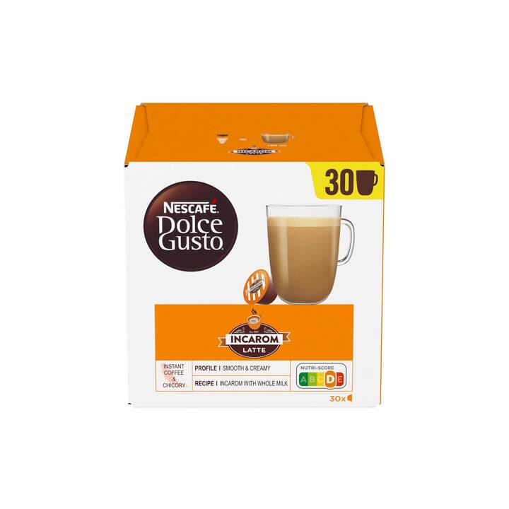 NESCAFÉ DOLCE GUSTO Kaffeekapseln Incarom Latte (30 Stück)