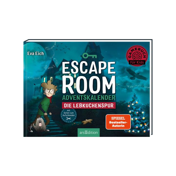 ARS EDITION Calendira d'Avvento libro Escape Room