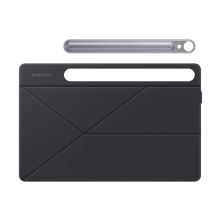 SAMSUNG Smart Book Schutzhülle (11", Galaxy Tab S9, Galaxy Tab S9 FE, Schwarz)