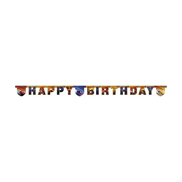 CARS Girlande Happy Birthday (1 Stück)