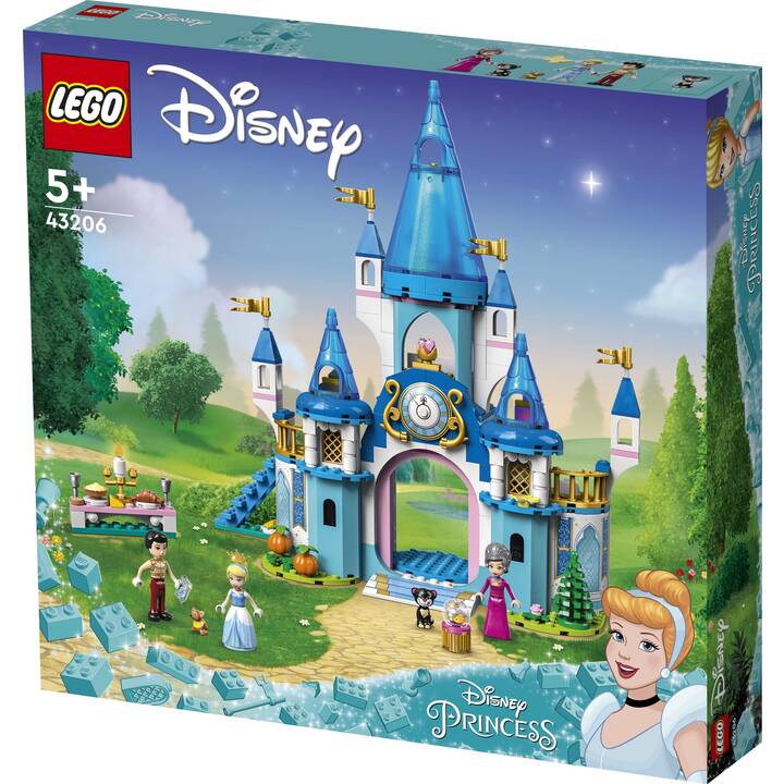 LEGO Disney Le Château de Cendrillon et du Prince Charmant (43206)