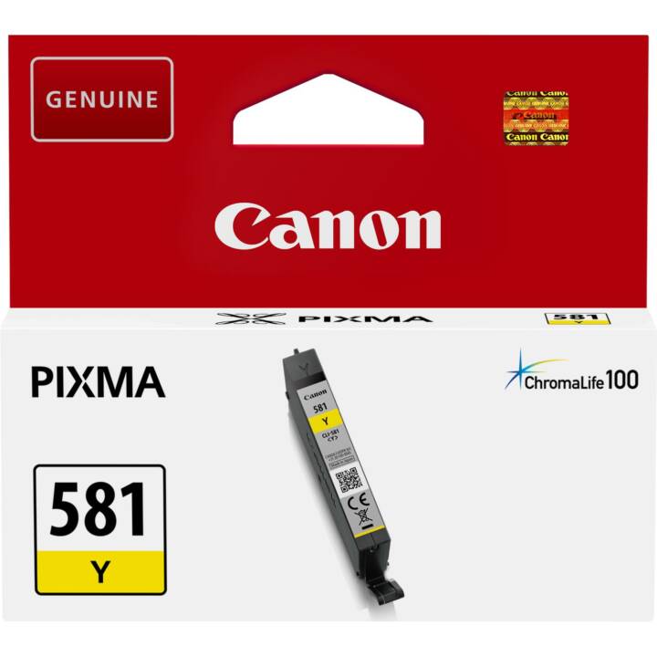 CANON CLI-581Y (Jaune, 1 pièce)