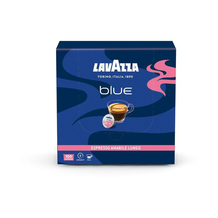 LAVAZZA Capsules de Café Blue Espresso Amabile (100 pièce)