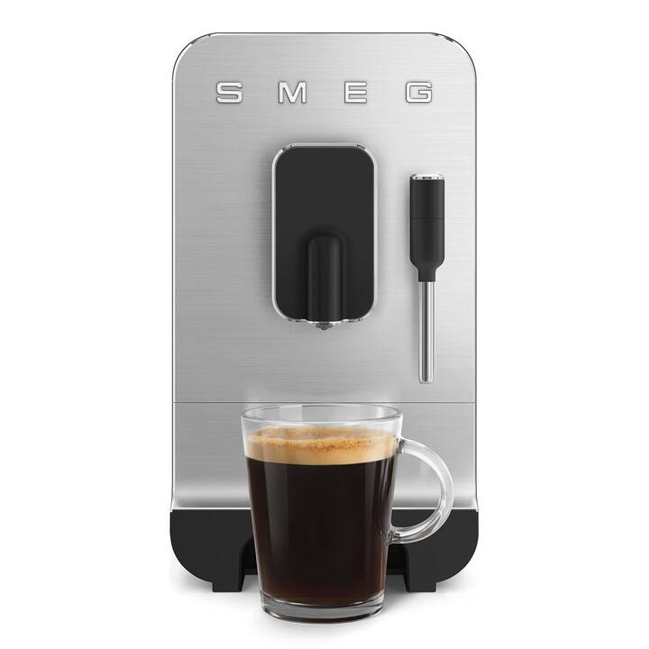 SMEG 50's Style BCC02BLMEU (Noir, 1.4 l, Machines à café automatique)