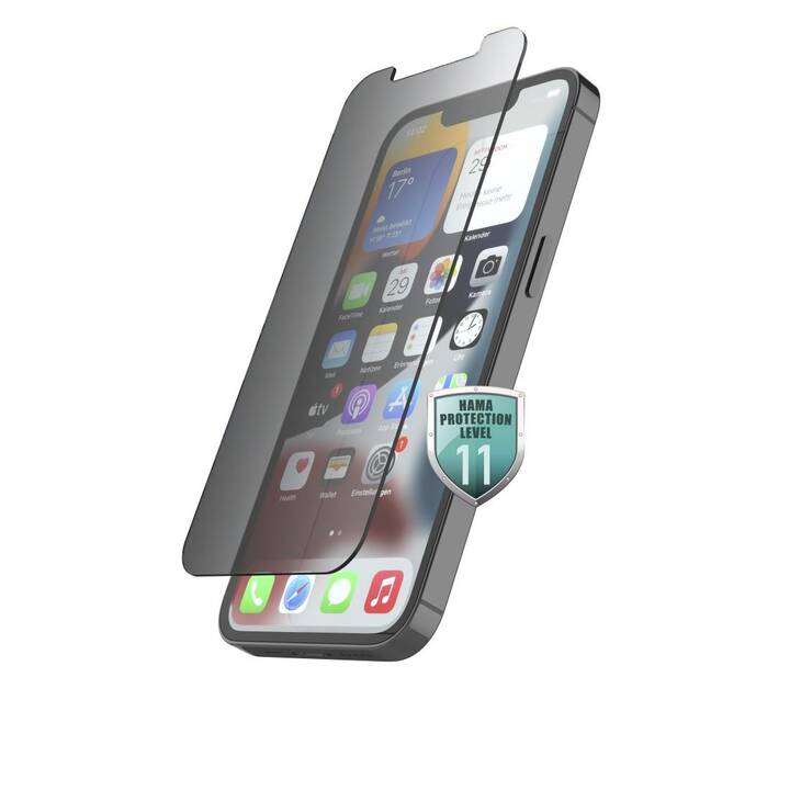 HAMA Verre de protection d'écran Privacy (iPhone 14, 1 pièce)