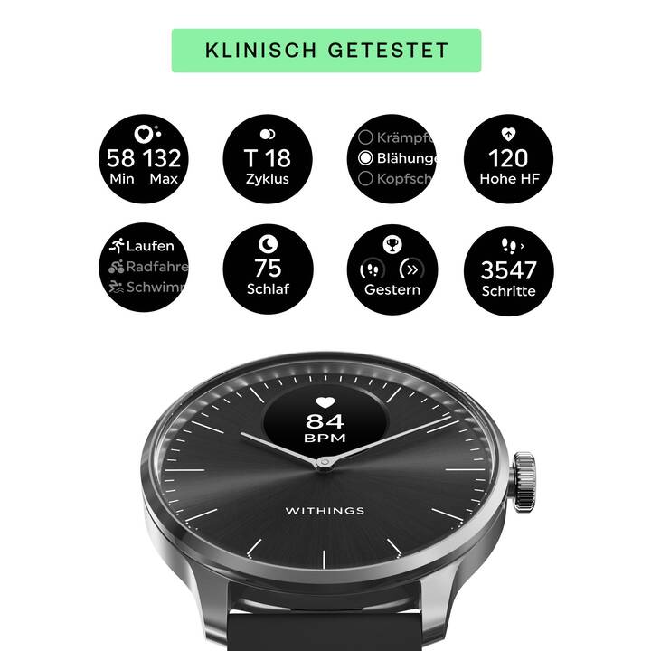 WITHINGS Ossimetir di impulso Scanwatch Light