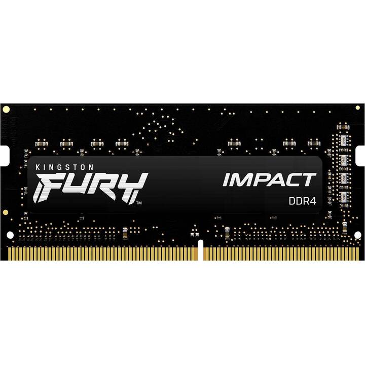 HYPERX Fury Impact KF426S16IBK2/32 (2 x 16 Go, DDR4 2666 MHz, SO-DIMM 260-Pin)
