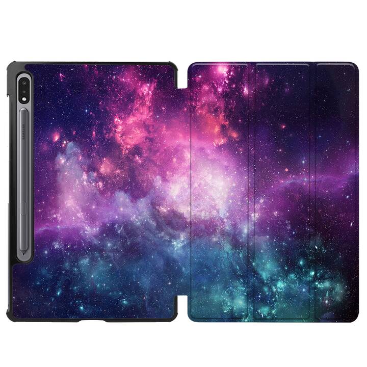 EG cover per Samsung Galaxy Tab S8 11" (2022) - viola - universo