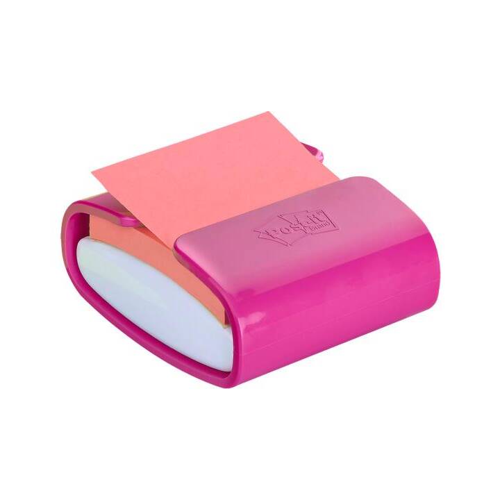 3M Notes autocollantes Post-it Dispenser PRO (90 feuille, Rose)