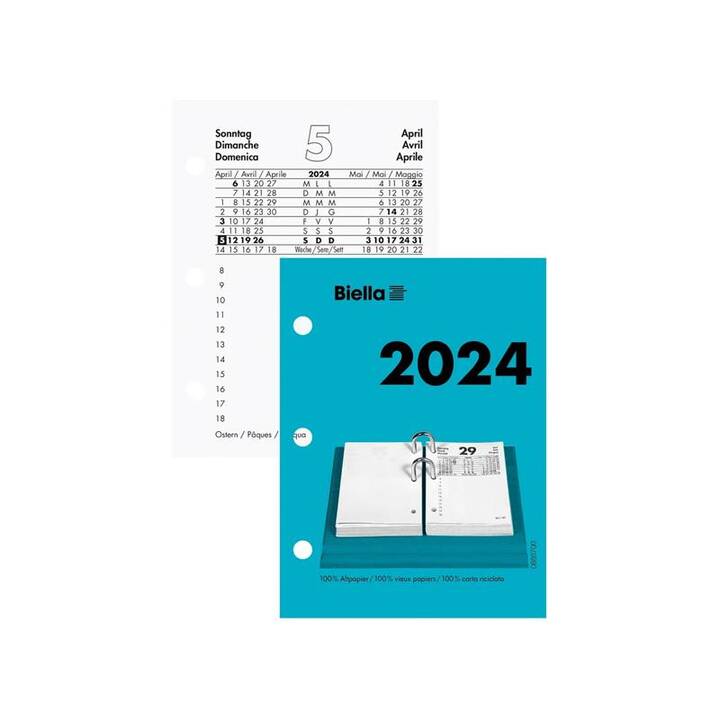 BIELLA Calendrier de bureau 2024