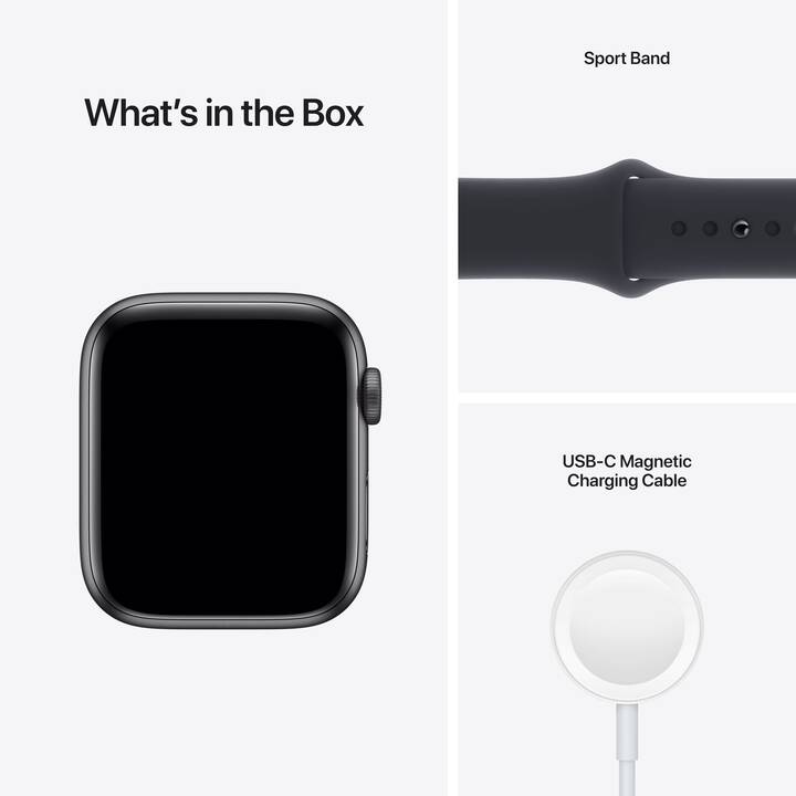 Jual Apple Watch SE 44mm GPS, Space Grey, Midnight Sport Band | eraspace.com