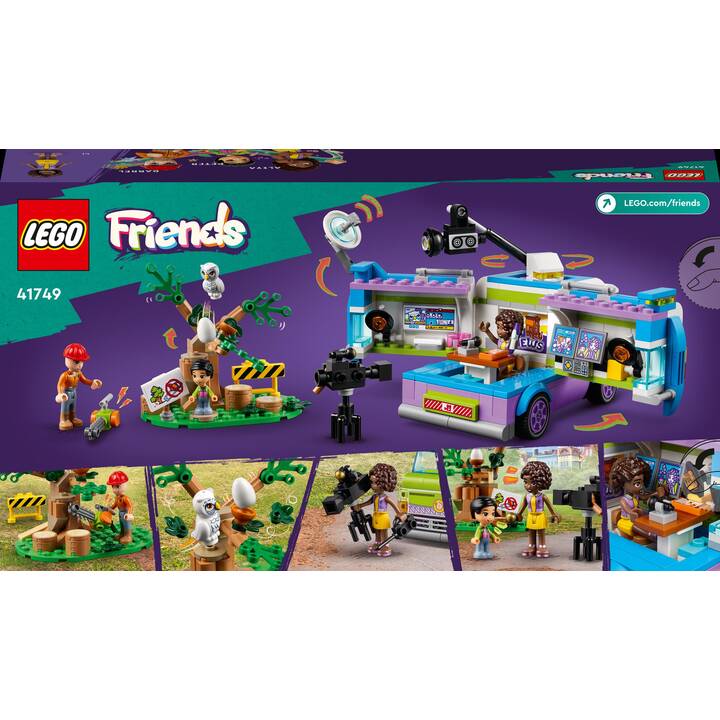 LEGO Friends Furgone della troupe televisiva (41749)