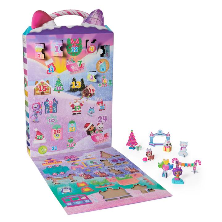 SPINMASTER Gabby's Dollhouse Celebration Surprise Calendario dell'avvento giocattolo