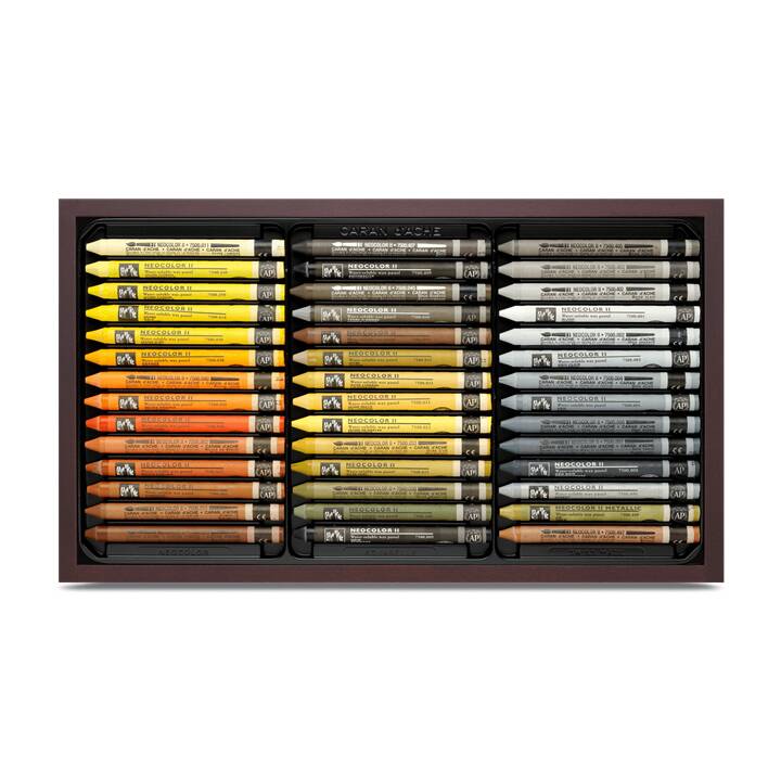 CARAN D'ACHE Cassetta dei colori Neocolor 2 (84 x)